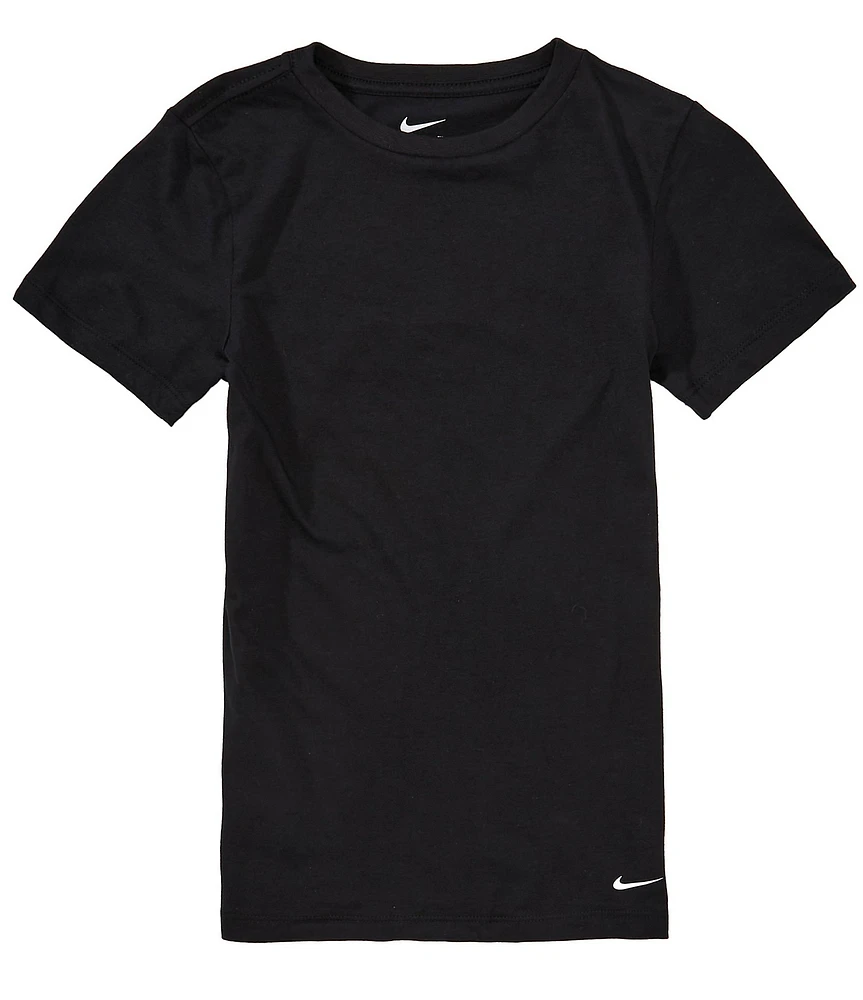 Nike Big Boys 8-20 Short Sleeve Crew Undershirt 2-Pack
