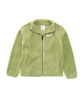 Nike Little Boys 2T-4T Long Sleeve Swoosh Fleece Jacket