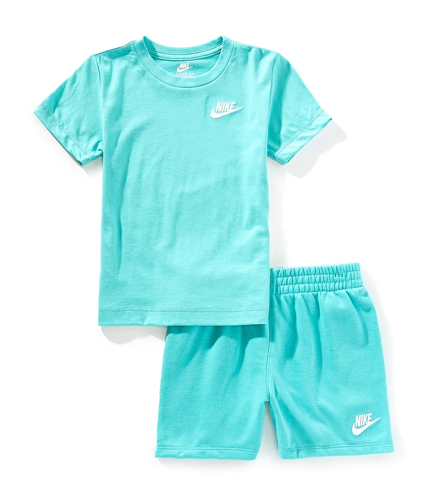 Nike Little Boys 2T-7 Club Jersey Short Sleeve T-Shirt & Short Set