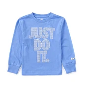 Nike Little Boys 2T-7 Long-Sleeve Just Do It T-Shirt