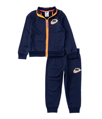 Nike Little Boys 2T-7 Long Sleeve Propus Tricot Jacket & Matching Tricot Jogger Pant Set