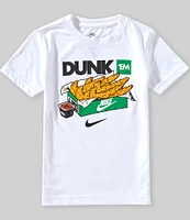 Nike Little Boys 2T-7 Short Sleeve Dunk 'Em Tenders T-Shirt