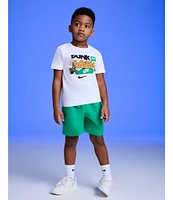 Nike Little Boys 2T-7 Short Sleeve Dunk 'Em Tenders T-Shirt