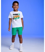 Nike Little Boys 2T-7 Short Sleeve Dunk 'Em Tenders T-Shirt