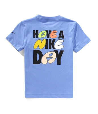 Nike Little Boys 2T-7 Short Sleeve Have A Nike Day Graphic T-Shirt