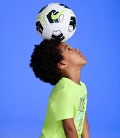 Nike Little Boys Short Sleeve Just Do It Knit T-Shirt & French Terry Shorts Set
