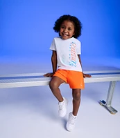 Nike Little Boys 2T-7 Short-Sleeve Rhythm Jersey T-Shirt & Dri-FIT Woven Shorts Set