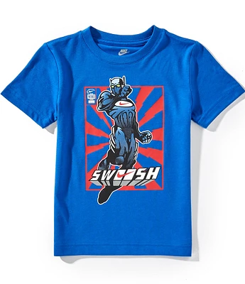 Nike Little Boys 2T-7 Short Sleeve Swooshman T-Shirt