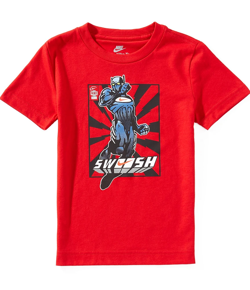 Nike Little Boys Short Sleeve Swooshman T-Shirt