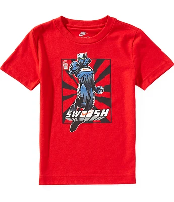 Nike Little Boys Short Sleeve Swooshman T-Shirt