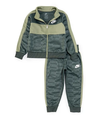 Nike Little Boys 2T-7 Texture Club Colorblock Jacket & Pants Set