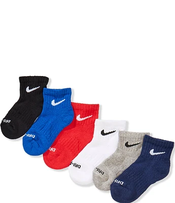 Nike Little Boys 4-7 Performance Ankle Sock 6-Pack