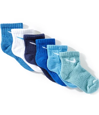 Nike Little Boys Performance Ankle Sock 6-Pack
