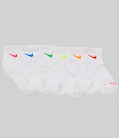 Nike Little Boys Performance Ankle Sock 6-Pack