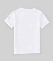 Nike Little Boys 4-7 Short-Sleeve Micro-Text-Logo T-Shirt