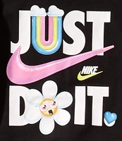 Nike Little Girls 2T-6X Short Sleeve Just Believe Scooter Set