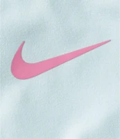 Nike Little Girls 4-6X Sunny Swoosh Runsie Romper