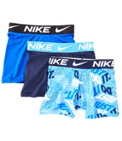 Nike Little/Big Boys 6-20 JDI Print Dri-FIT Boxer Brief 3-Pack