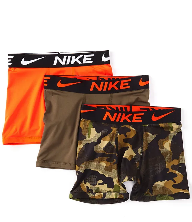 Nike Dri-FIT Essential Micro 3 pack boxer briefs in multi