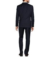 No Ordinary Joe by Ted Baker London Modern Fit Flat Front Solid Pattern 2-Piece Suit