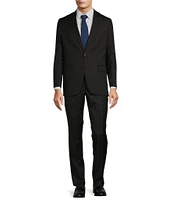 No Ordinary Joe by Ted Baker Modern Fit Flat Front Micro Stripe 2-Piece Suit