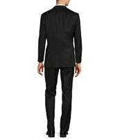 No Ordinary Joe by Ted Baker Modern Fit Flat Front Micro Stripe 2-Piece Suit