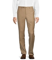 No Ordinary Joe by Ted Baker Modern Fit Flat Front Solid Dress Pants