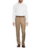 No Ordinary Joe by Ted Baker Modern Fit Flat Front Solid Dress Pants