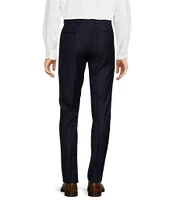 No Ordinary Joe by Ted Baker Modern Fit Flat Front Solid Dress Pants