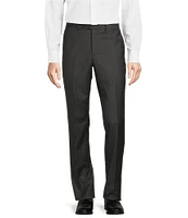 No Ordinary Joe by Ted Baker Modern Fit Flat Front Solid Dress Pants