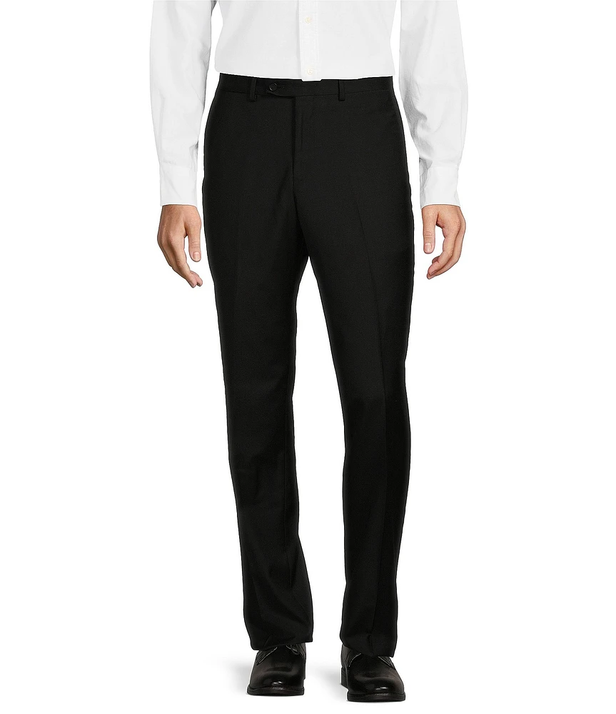 No Ordinary Joe by Ted Baker Modern Fit Flat Front Solid Dress Pants