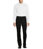 No Ordinary Joe by Ted Baker Modern Fit Flat Front Solid Dress Pants