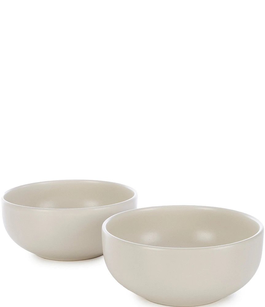 Noble Excellence Aria Glazed Cereal Bowls, Set of 2