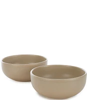 Noble Excellence Aria Glazed Cereal Bowls, Set of 2