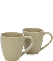 Noble Excellence Aria Glazed Coffee Mugs, Set of 2