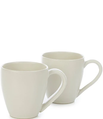 Noble Excellence Aria Glazed Coffee Mugs, Set of 2