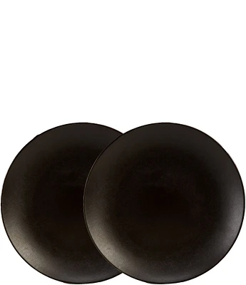 Noble Excellence Aria Glazed Coupe Salad Plates, Set of 2