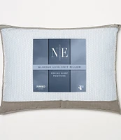 Noble Excellence Glacier Luxe Knit Pillow