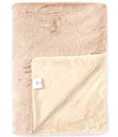 Noble Excellence Warm Shop Collection Emma Reversible Faux Fur Throw