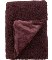 Noble Excellence Warm Shop Collection Bradley Teddy Faux Fur Throw