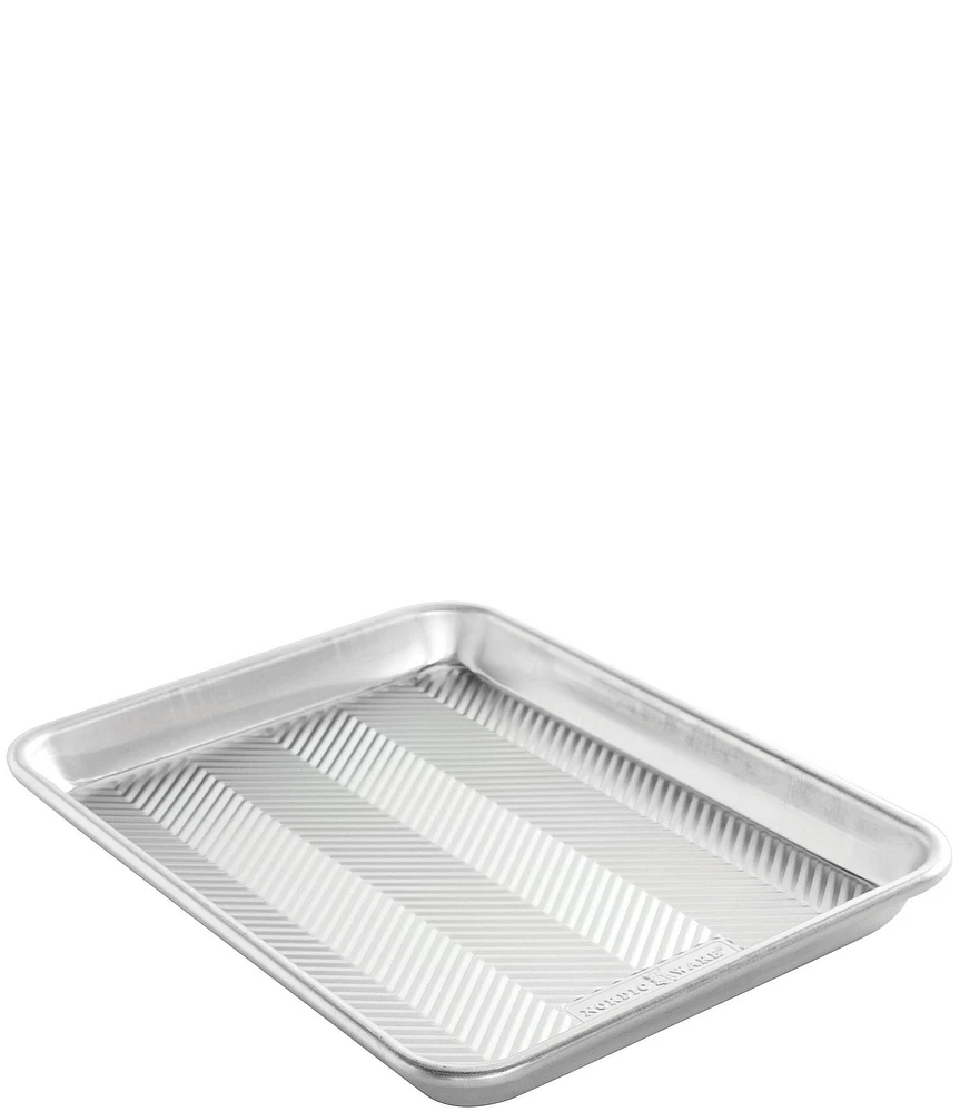 Nordic Ware Prism Quarter Sheet Pan, Metallic