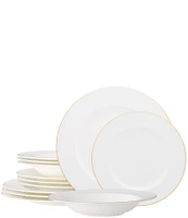 Noritake Accompanist Collection 12-Piece Set, Service For 4