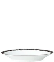 Noritake Black Rill Collection Saucers, Set of 4