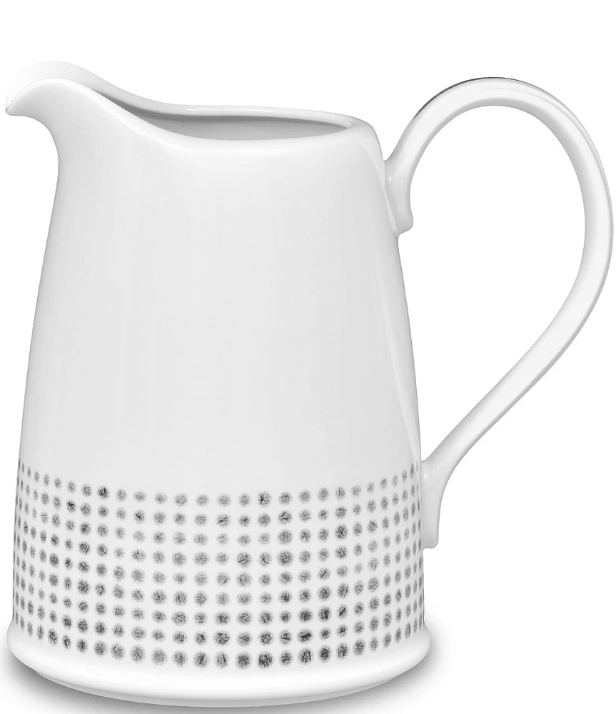 Noritake Hammock Collection Dot Pitcher, 2-Quart