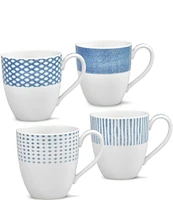 Noritake Blue Hammock Porcelain Coffee Mug