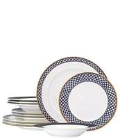 Noritake Blueshire Collection 12-Piece Set, Service For 4