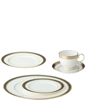 Noritake Brilliance Bone China Saucers, Set of 4