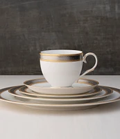 Noritake Brilliance Bone China Saucers, Set of 4