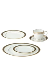 Noritake Brilliance Bone China Teacups, Set of 4