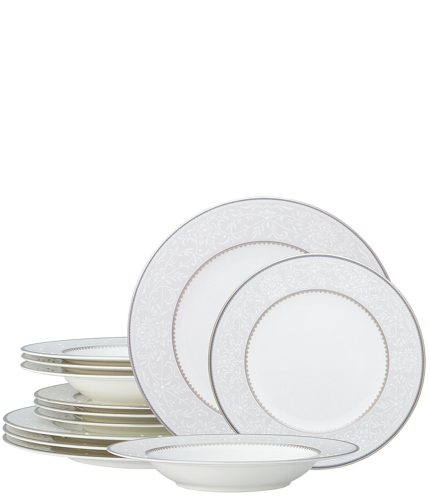 Noritake Brocato Collection 12-Piece Set, Service For 4